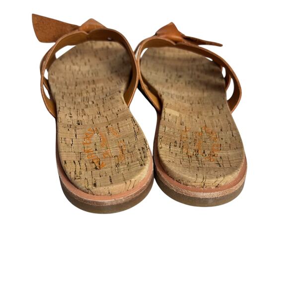 KORK-EASE Brigit Bow Leather Comfort Slip On Sandal Size 11 - Picture 3 of 11